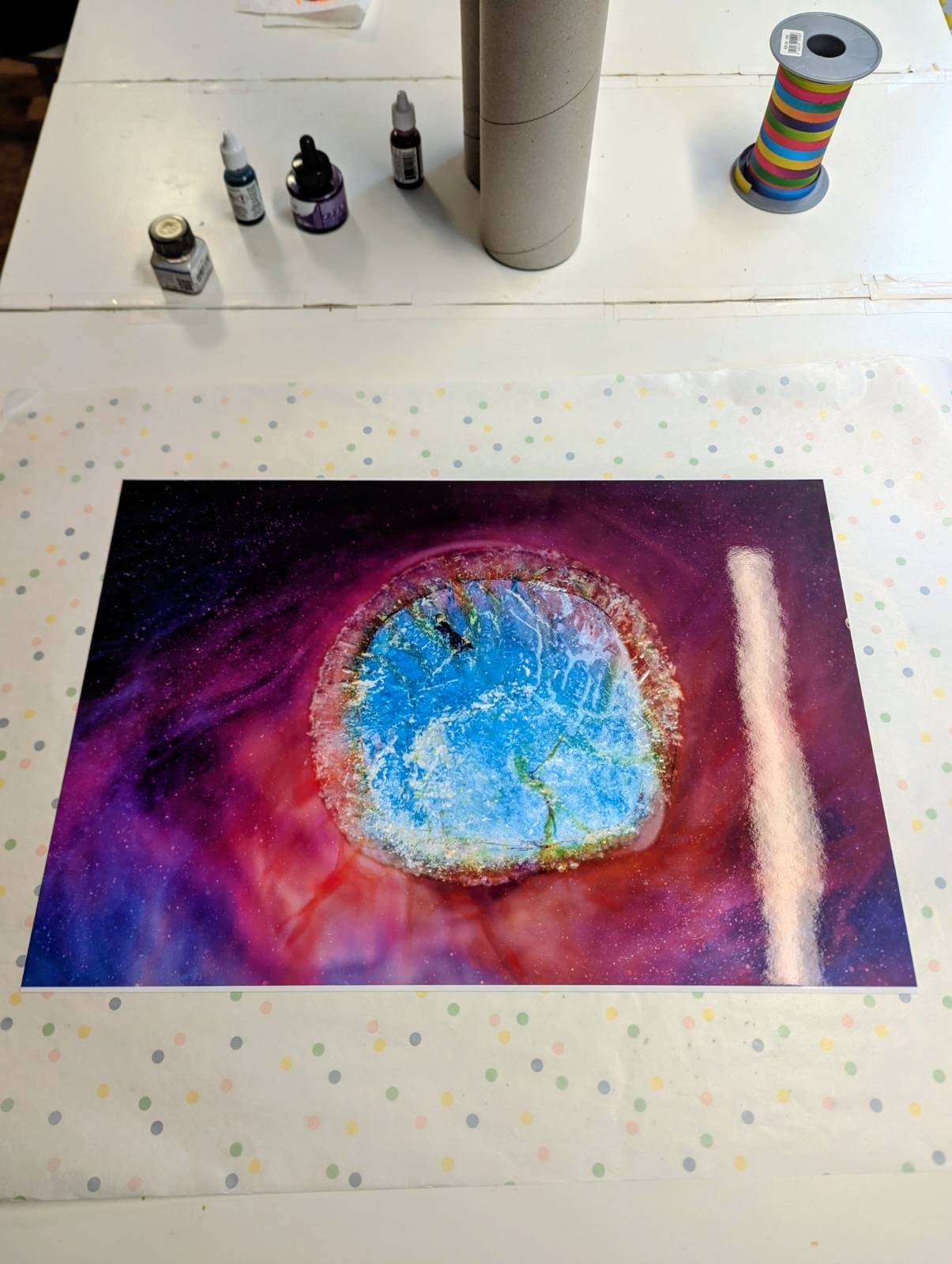 Final printed artwork
